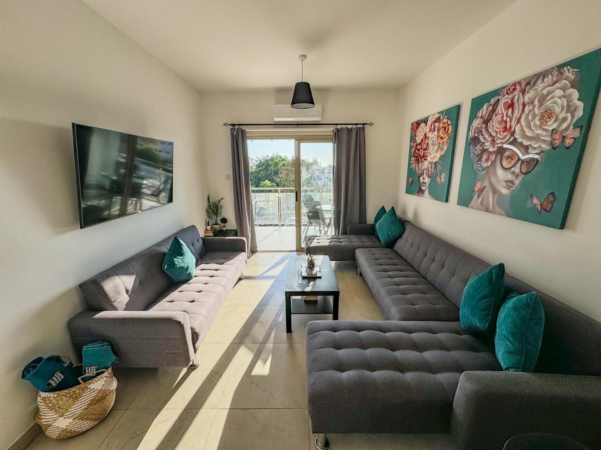 1B Seaside Orchid, Sea, Center Apartment Paphos Bagian luar foto