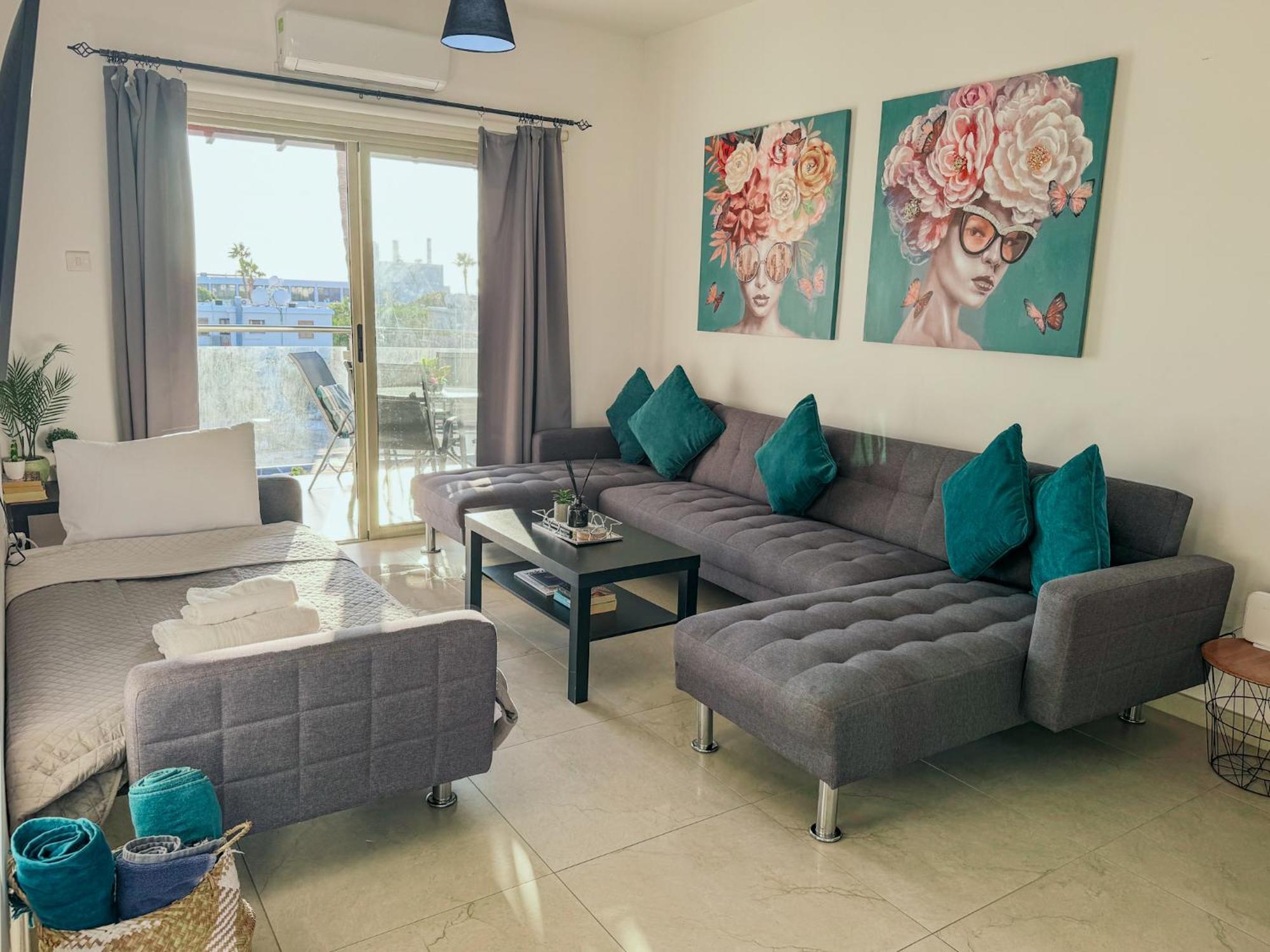 1B Seaside Orchid, Sea, Center Apartment Paphos Bagian luar foto